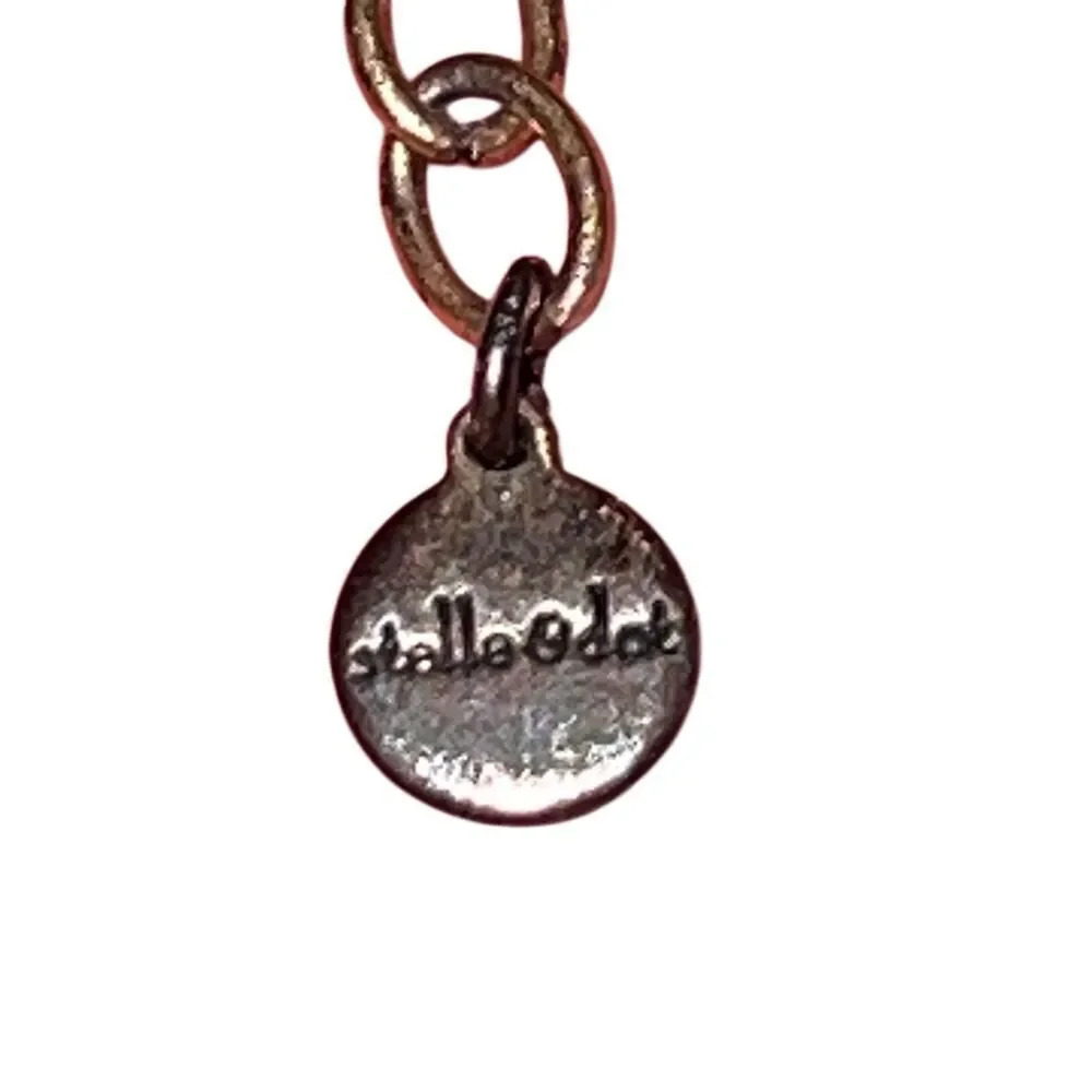 Stella & Dot Women's Mae Cabochon Statement Necklace Red Gold-tone OS